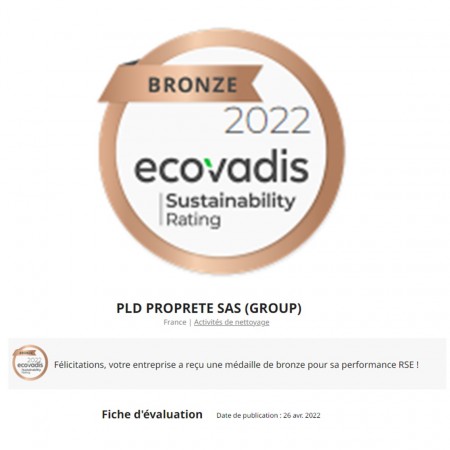 ECOVADIS EVALUATION RSE